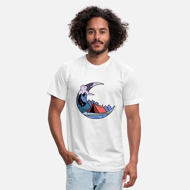 Camper Campsite Moon Camp Camping