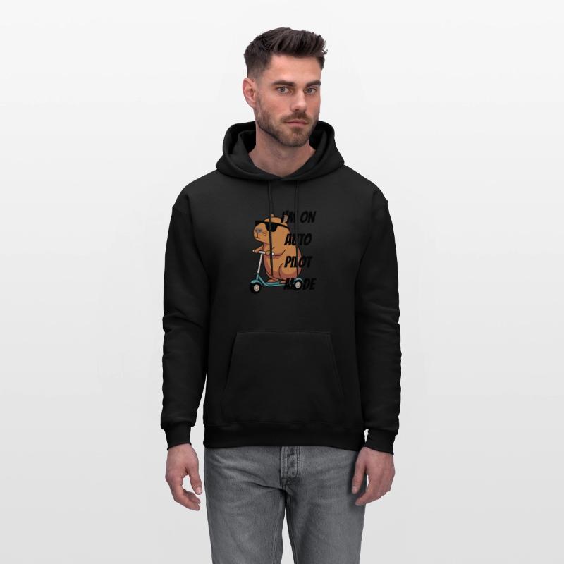 Capybara on Autopilot Mode – Funny Scooter Animal