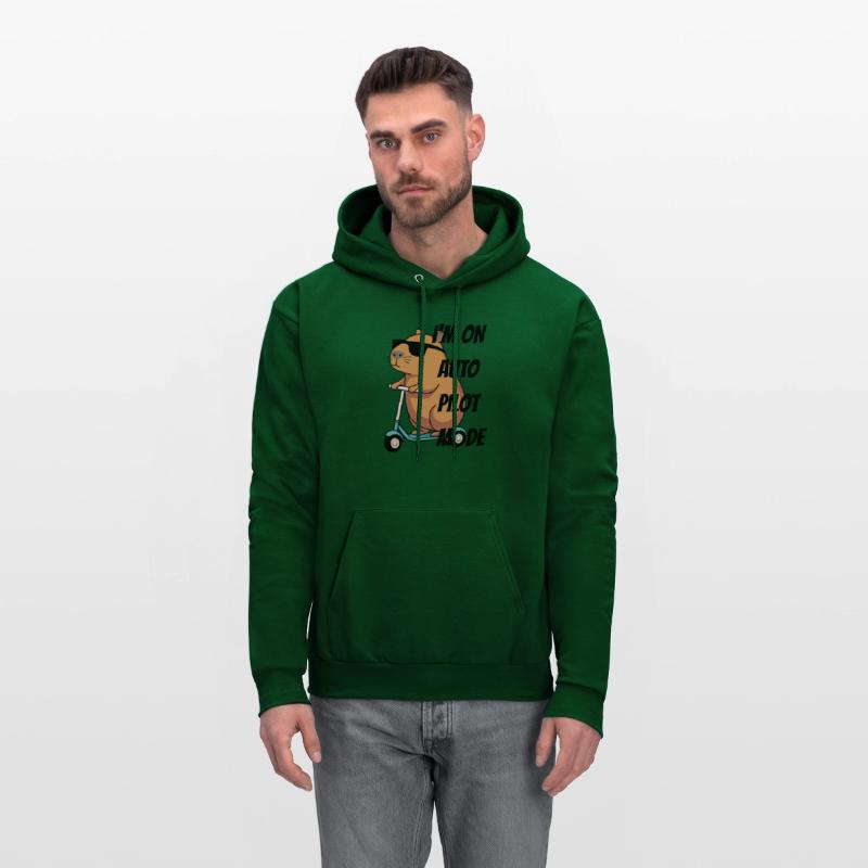 Capybara on Autopilot Mode – Funny Scooter Animal