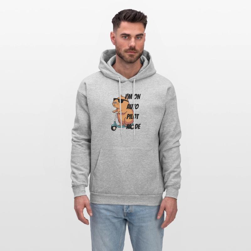 Capybara on Autopilot Mode – Funny Scooter Animal