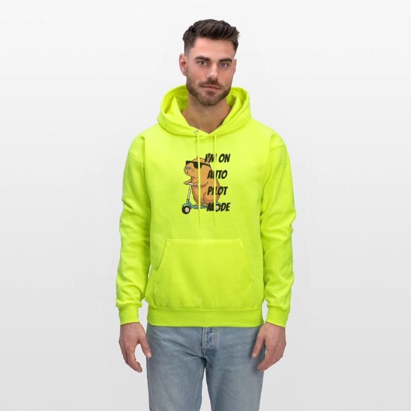 Capybara on Autopilot Mode – Funny Scooter Animal