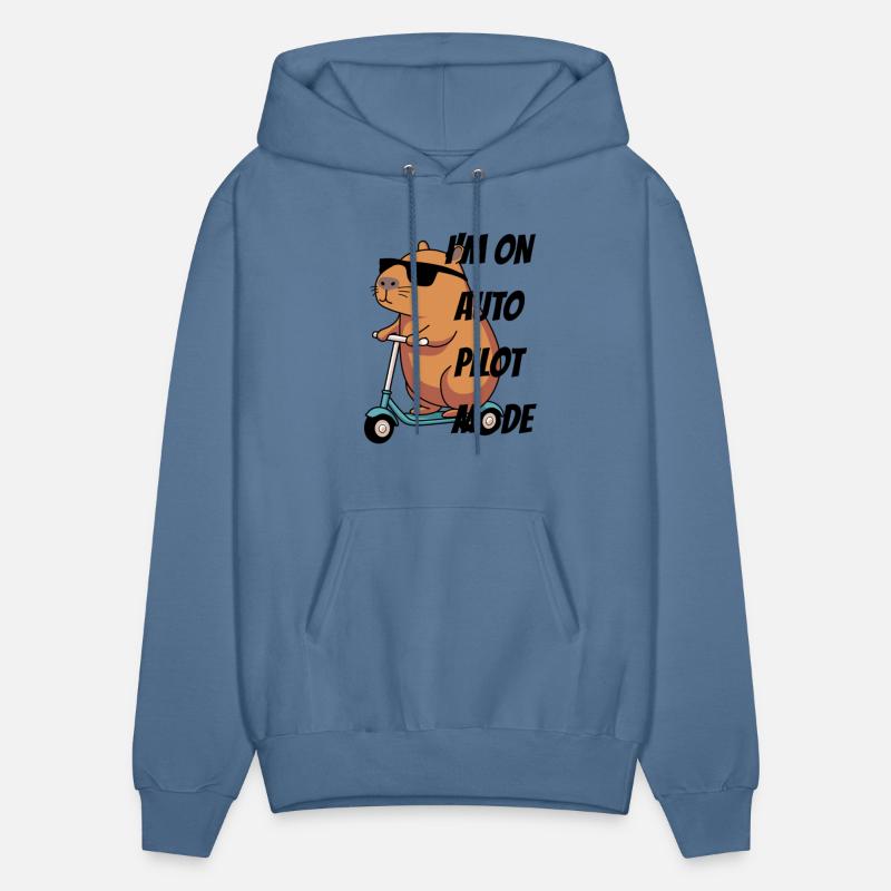 Capybara on Autopilot Mode – Funny Scooter Animal