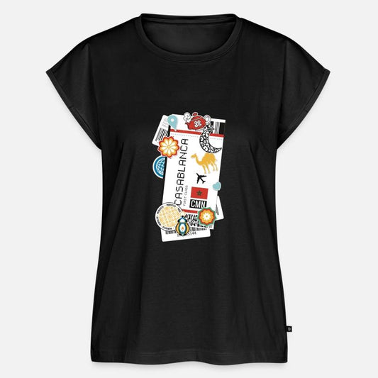 Casablanca Air Ticket Boarding Pass Plane Morroco