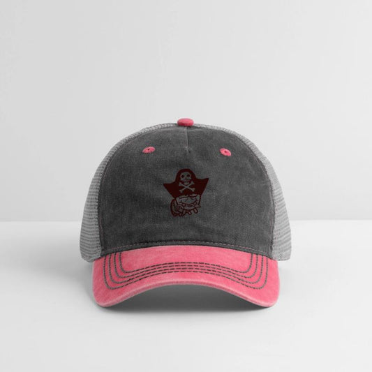 Caterpillar Hole Bad Pirate Captain Cap Funny Cool