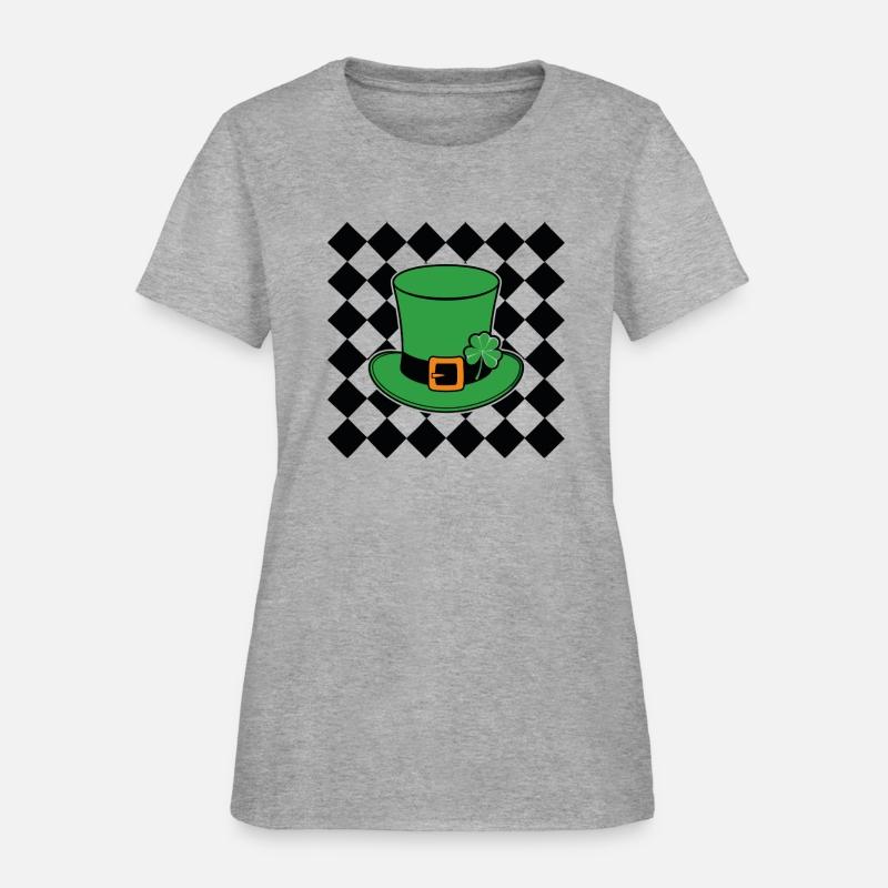 Checkered Shamrock Hat