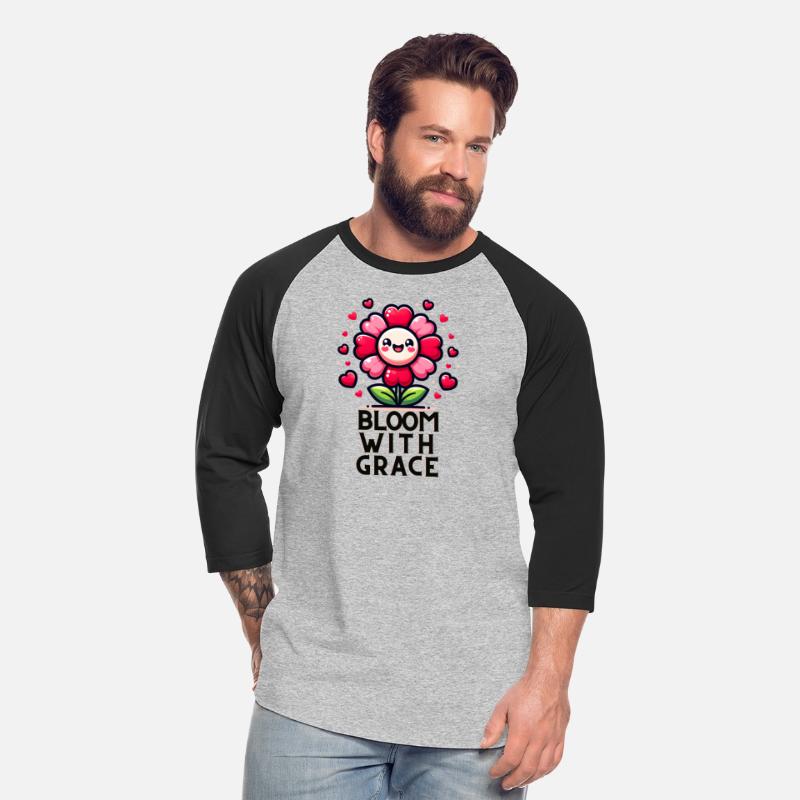 Cheerful Floral Character - Bloom with Grace
