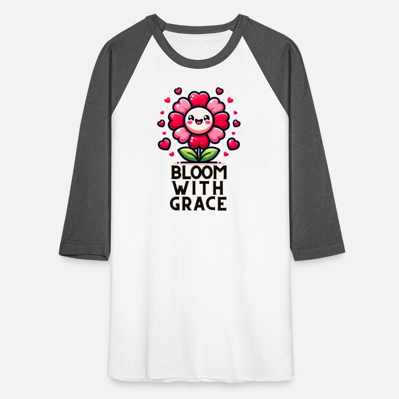 Cheerful Floral Character - Bloom with Grace