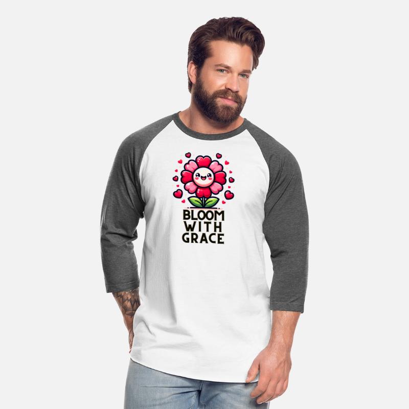 Cheerful Floral Character - Bloom with Grace