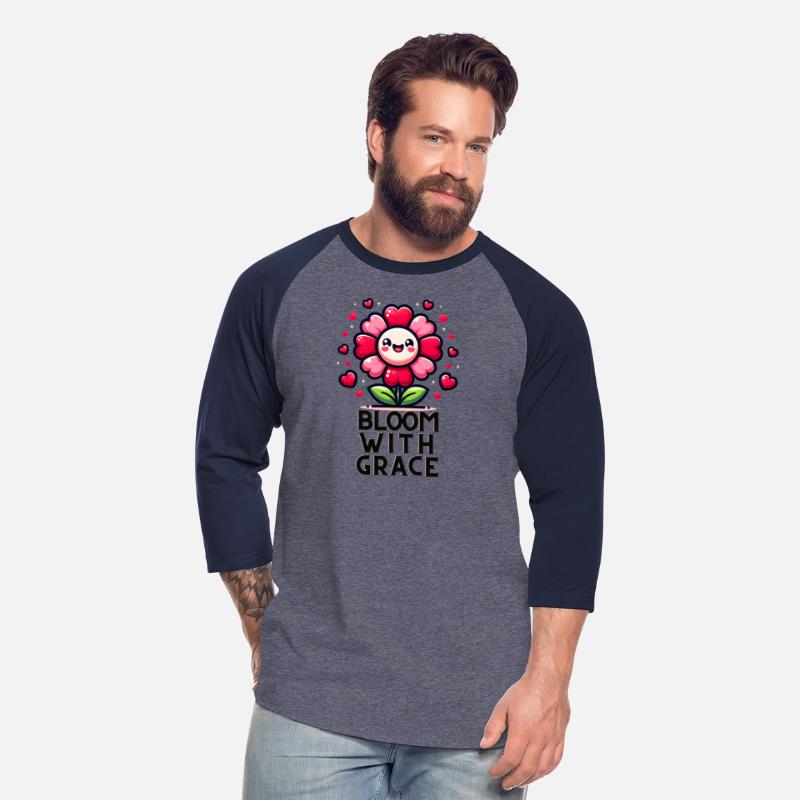 Cheerful Floral Character - Bloom with Grace