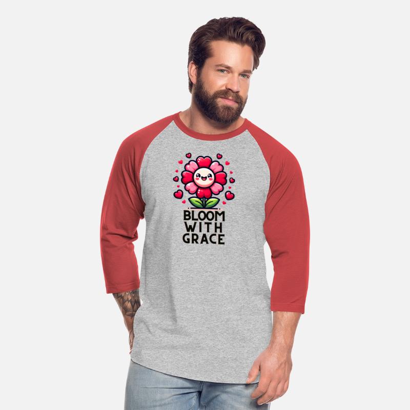 Cheerful Floral Character - Bloom with Grace