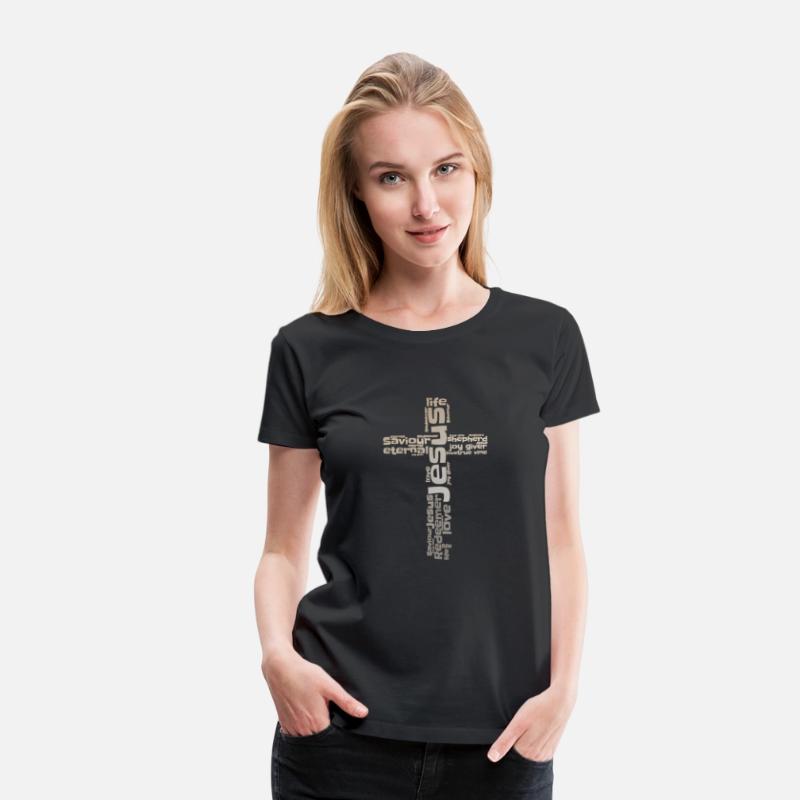 Christian Design - Cross with Names of Jesus in