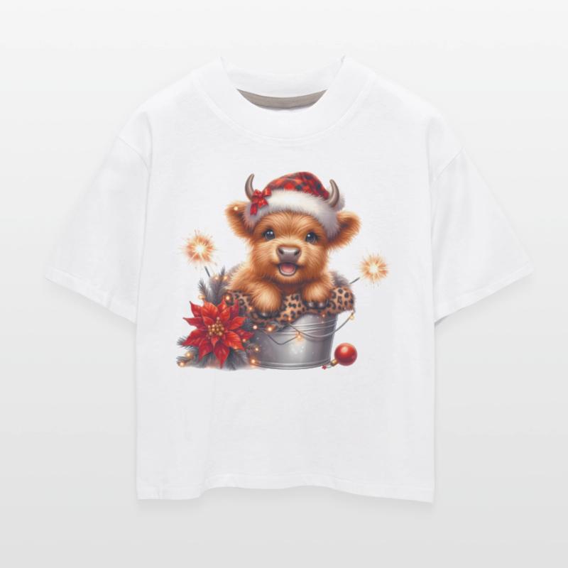 Christmas Merry Christmas For Gift Highland Cow