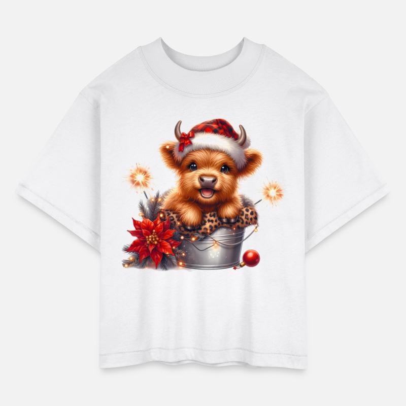 Christmas Merry Christmas For Gift Highland Cow