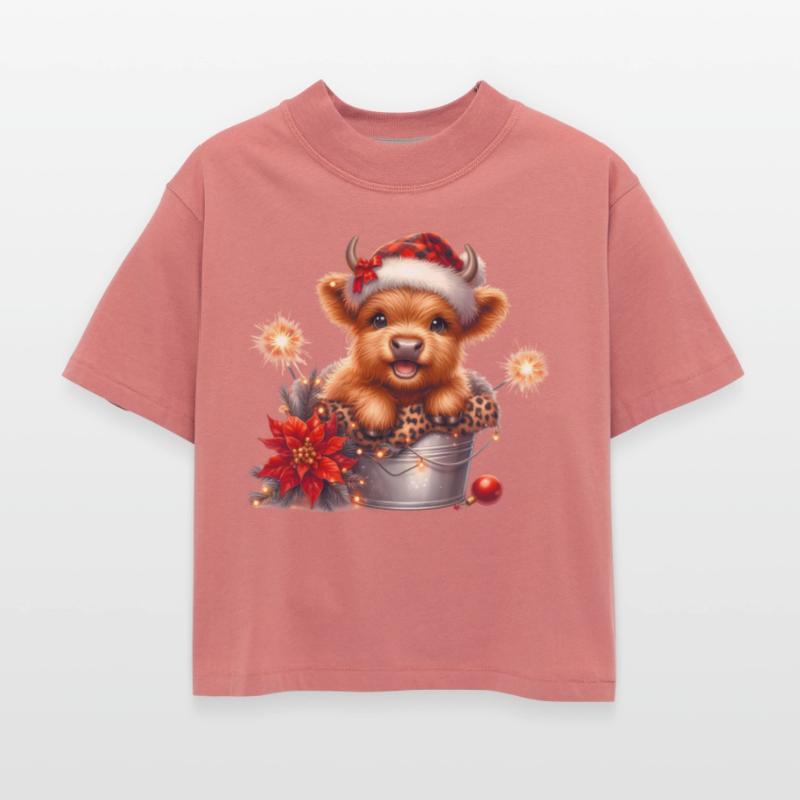 Christmas Merry Christmas For Gift Highland Cow