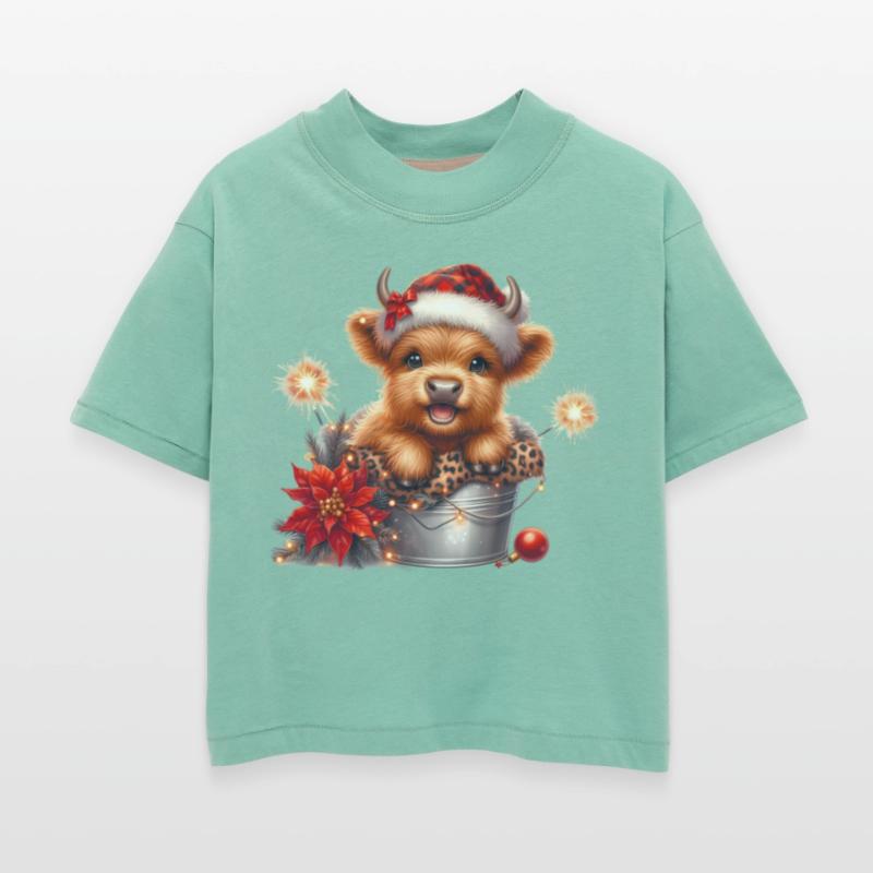 Christmas Merry Christmas For Gift Highland Cow