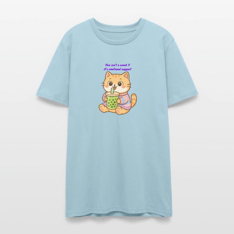 Chubby Cat & Green Tea Delight – Kawaii Vibes