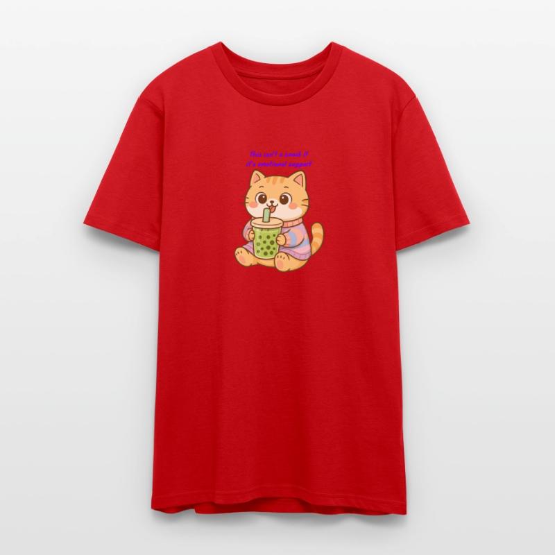 Chubby Cat & Green Tea Delight – Kawaii Vibes