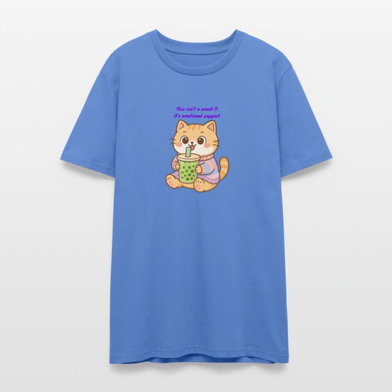 Chubby Cat & Green Tea Delight – Kawaii Vibes