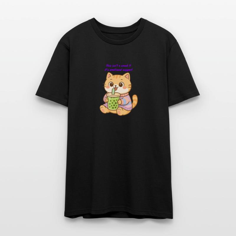 Chubby Cat & Green Tea Delight – Kawaii Vibes