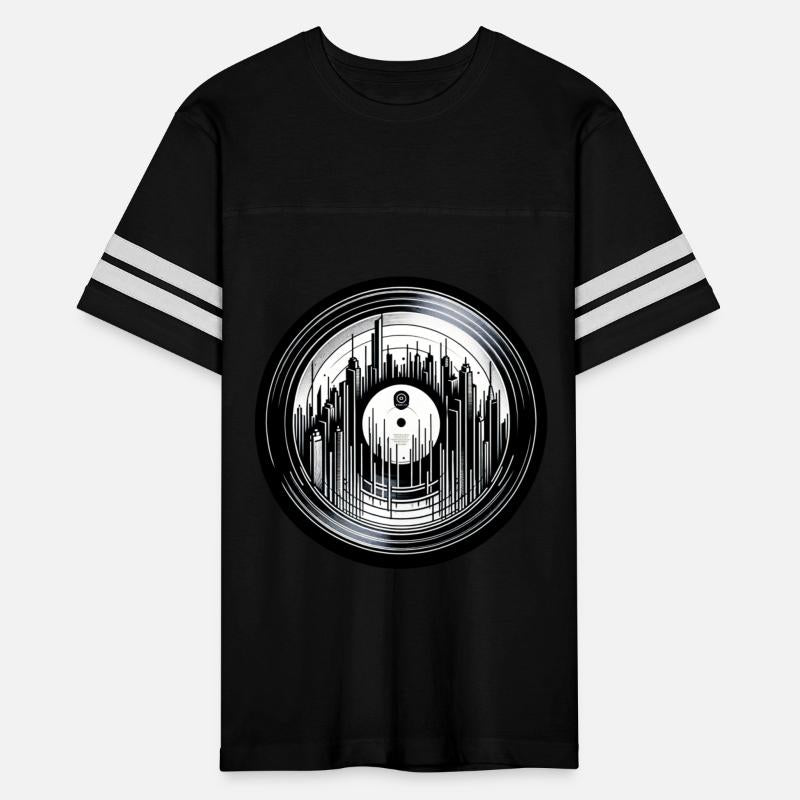 City Beats on Vinyl - Urban Skyline Artwork