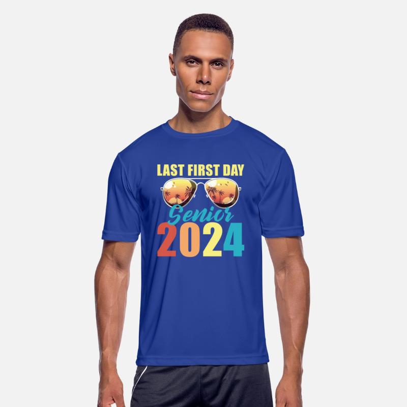 Class of 2024 Retro Last First Day Senior 2024