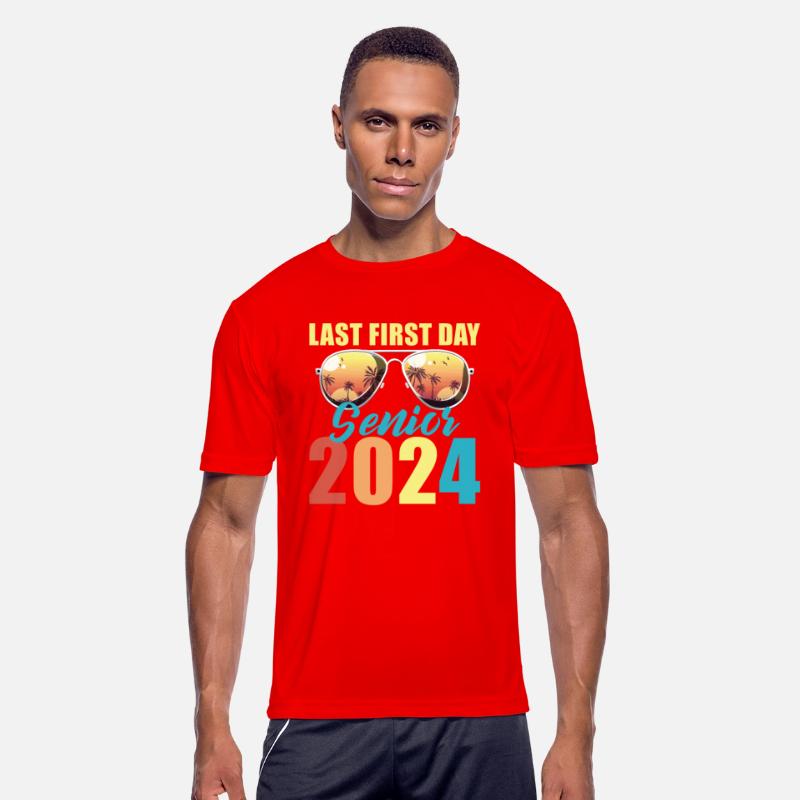 Class of 2024 Retro Last First Day Senior 2024