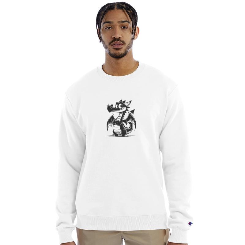 Clever Children's Dragon With Wings