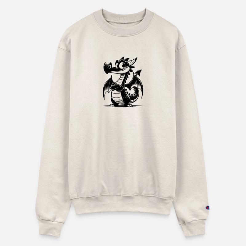 Clever Children's Dragon With Wings