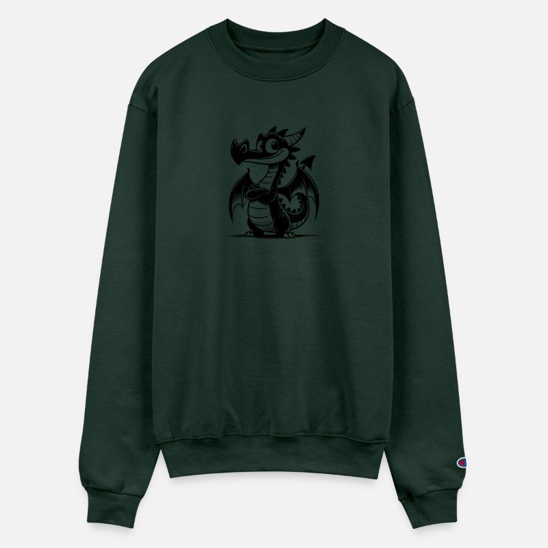 Clever Children's Dragon With Wings