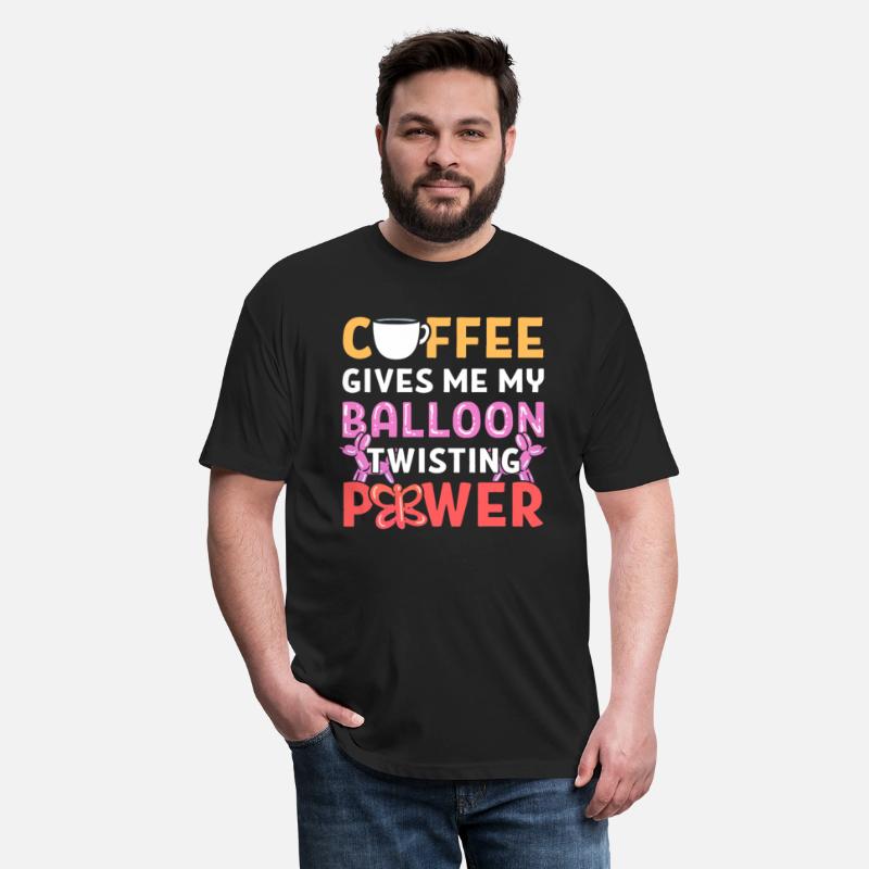 Coffee Gives Me My Balloon Twisting Power Balloon