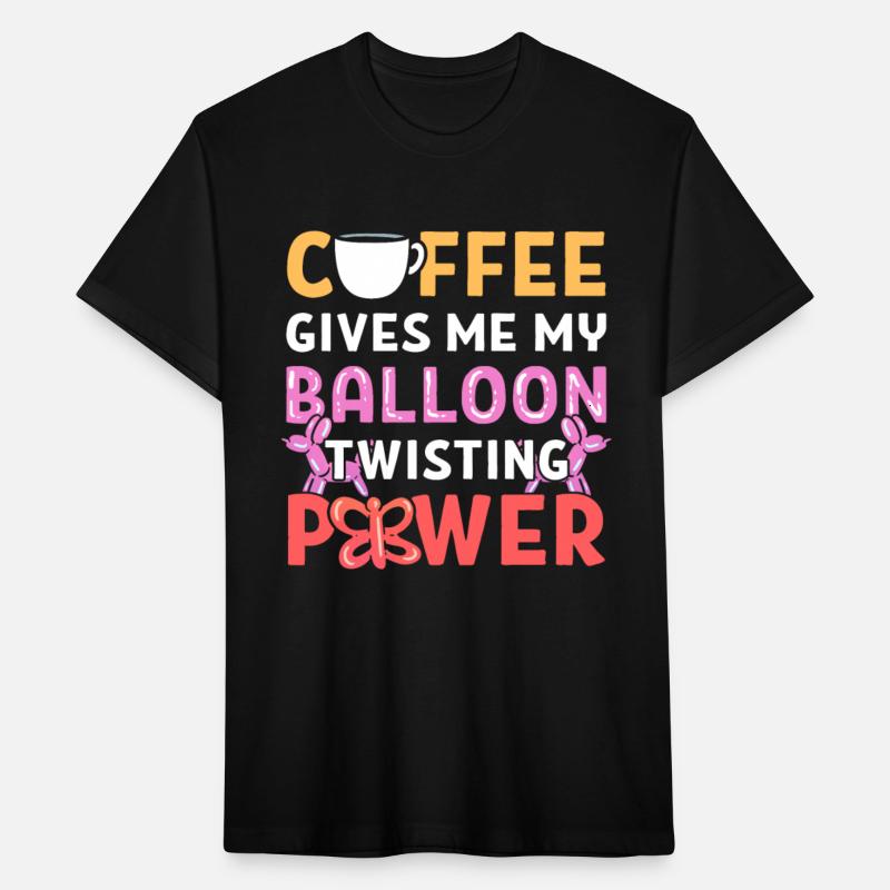 Coffee Gives Me My Balloon Twisting Power Balloon