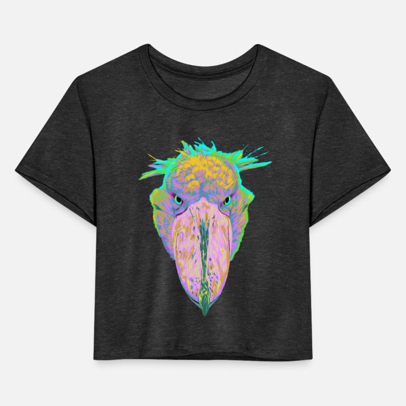 Colorful Bird Splash Shoebill