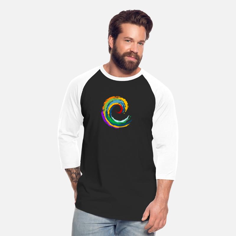 Colourful painting t shirt