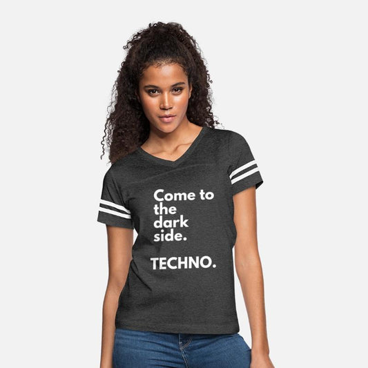 Come To The Dark Side Techno hipster green