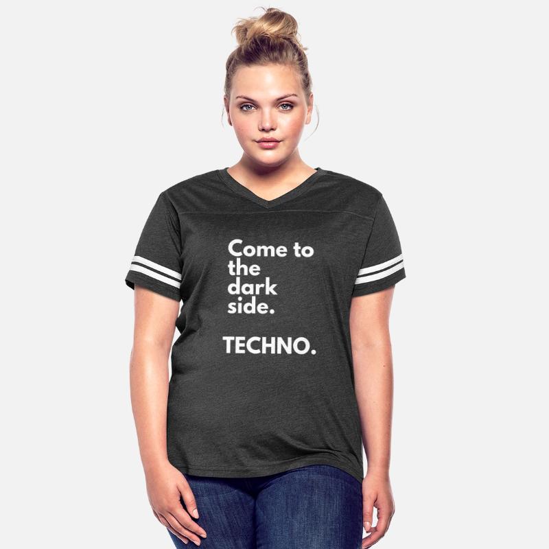Come To The Dark Side Techno hipster green