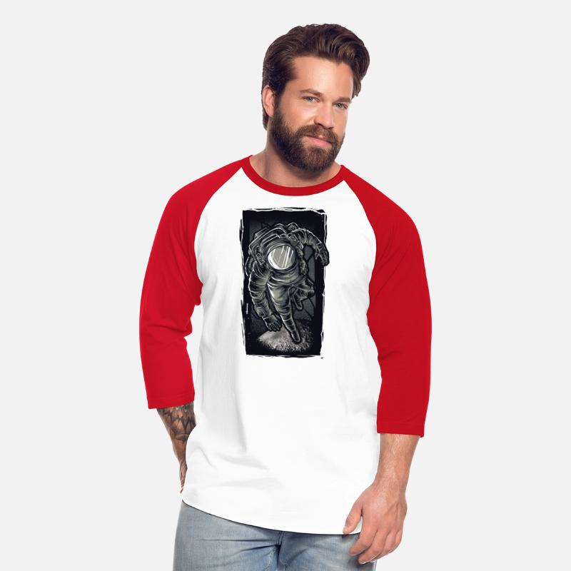 Cool Astronaut Design Running On The Moon