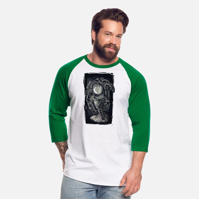 Cool Astronaut Design Running On The Moon