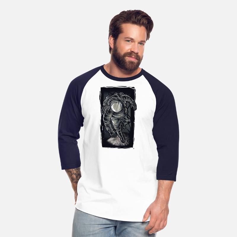 Cool Astronaut Design Running On The Moon