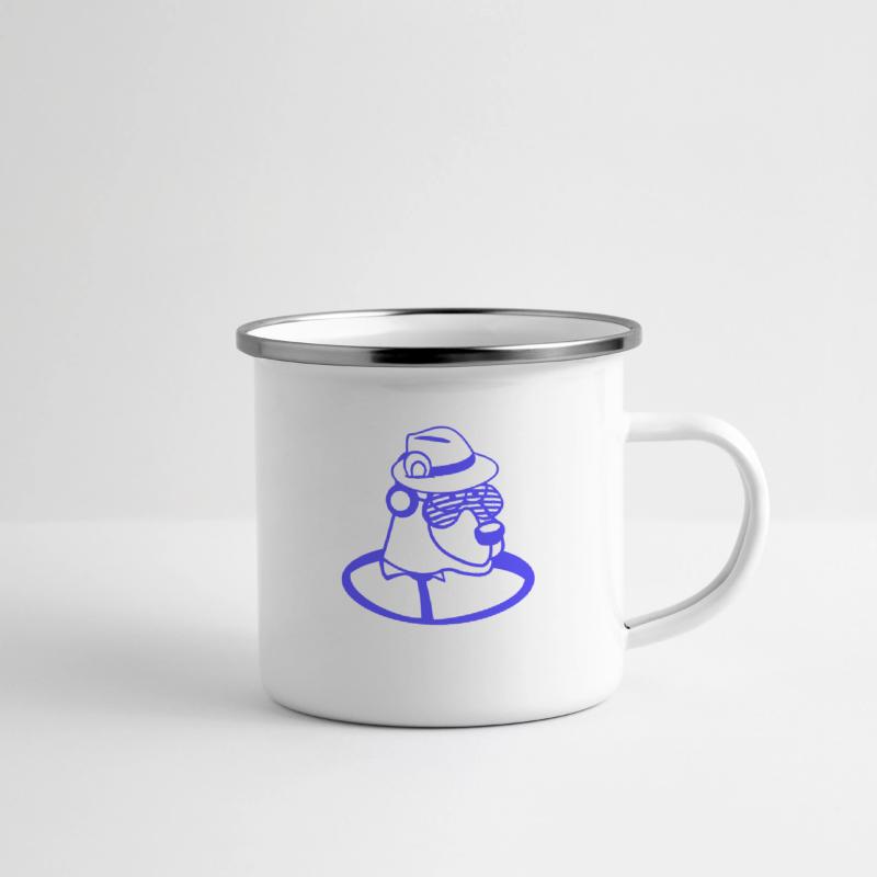 Cool Bear DJ Grizzly Hat Headphone Music Party Fun