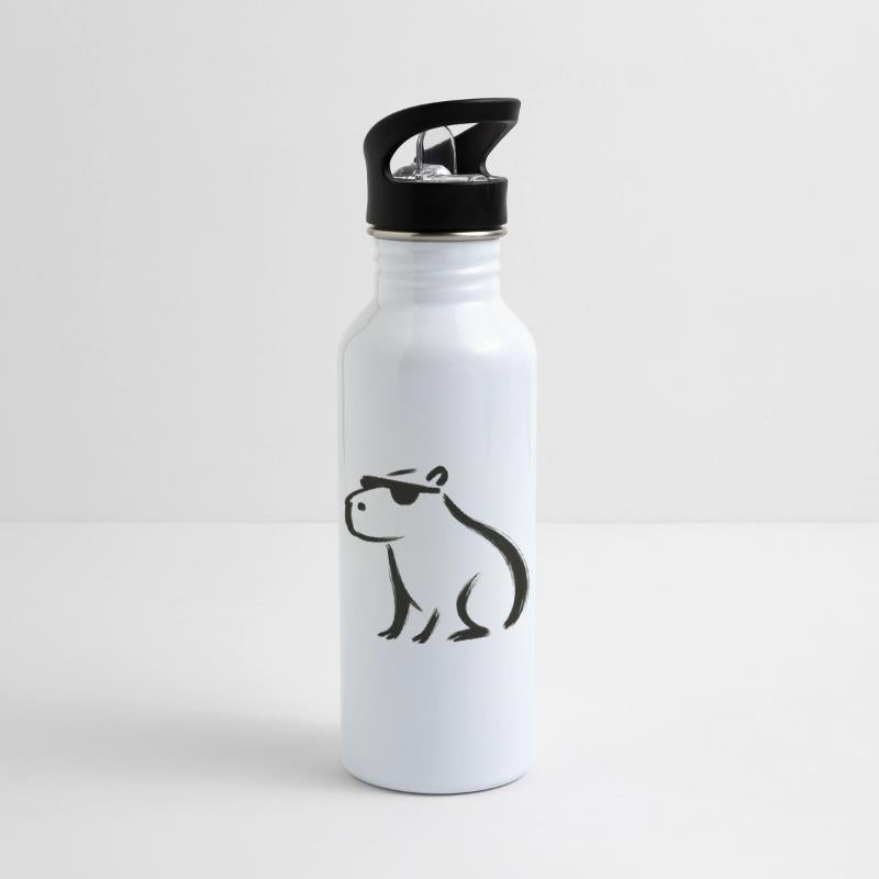 Cool Capybara – Minimalist Ink Animal Design