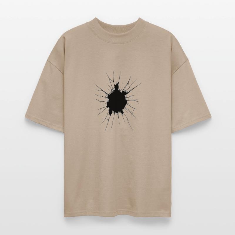 Cool T-shirt design with abstract art