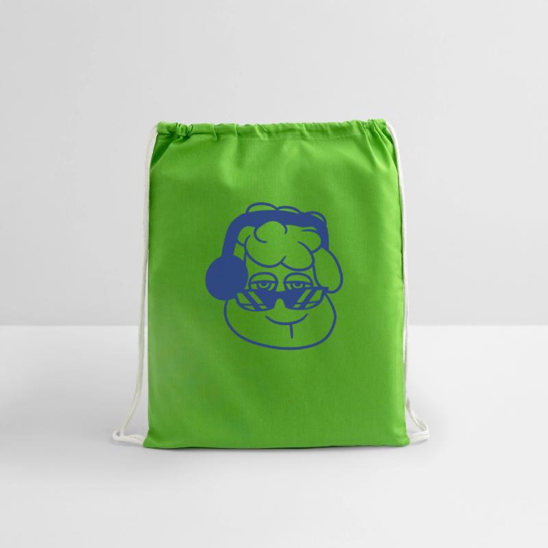 Cool Tired DJ Sheep Face Head Music Club Party Fun