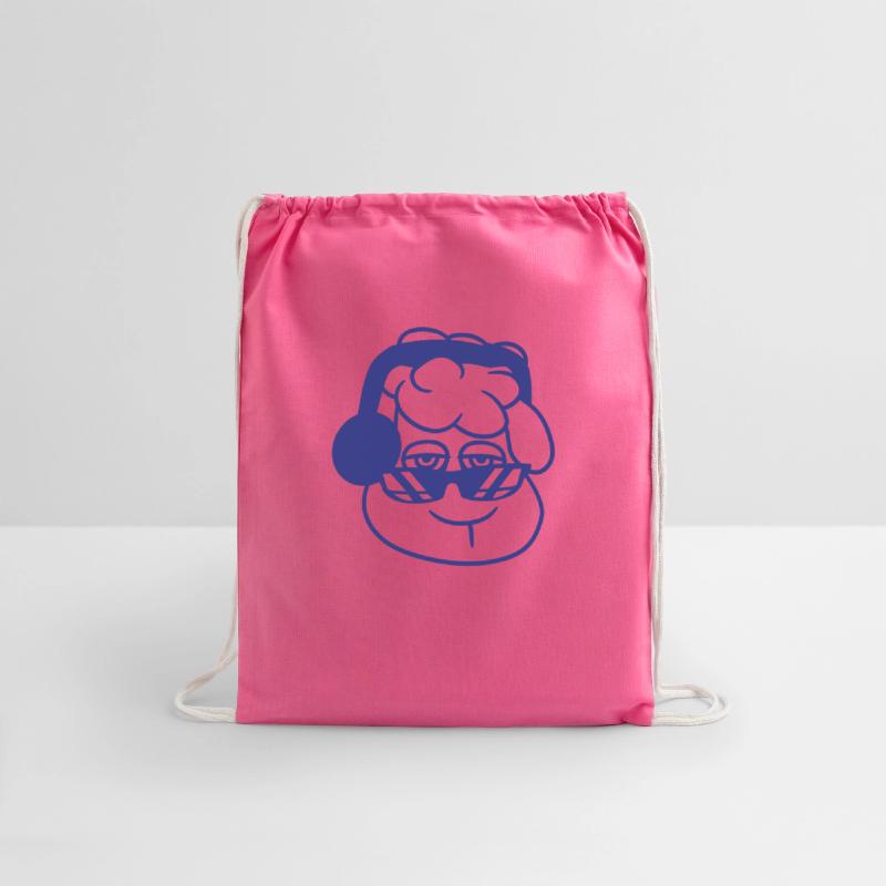 Cool Tired DJ Sheep Face Head Music Club Party Fun