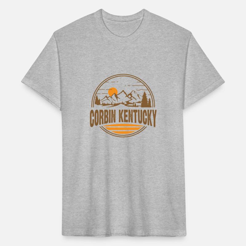 Corbin Kentucky Moain Hiking Print