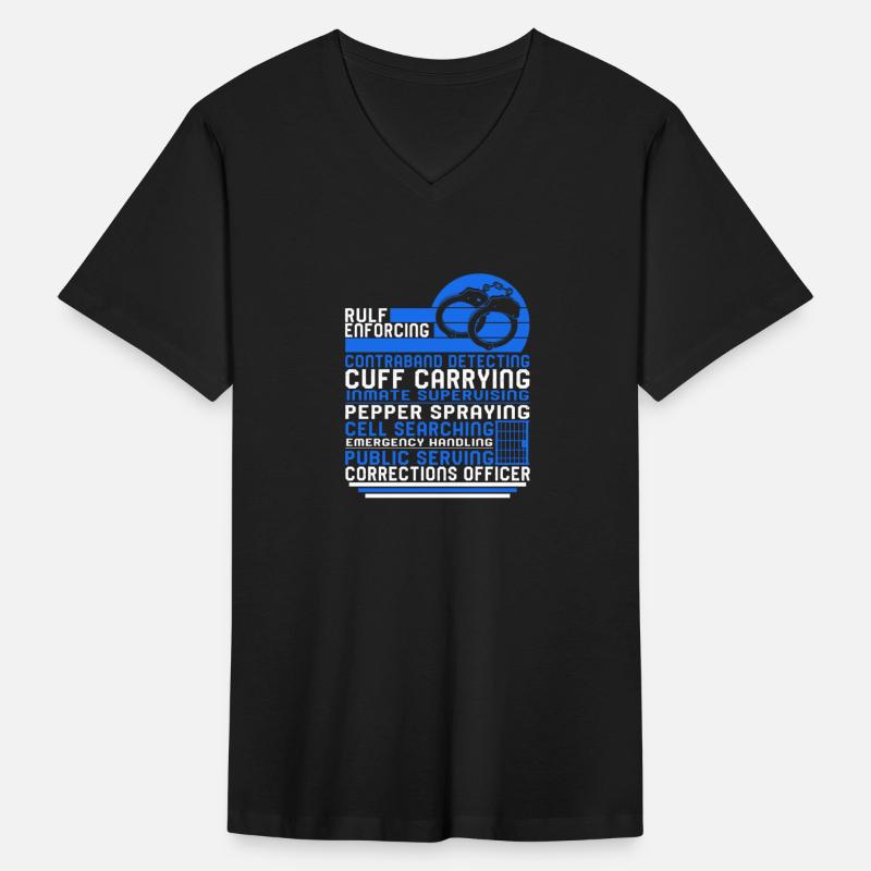 Correctional Officer Shirt, Rulf Enforcing Hand