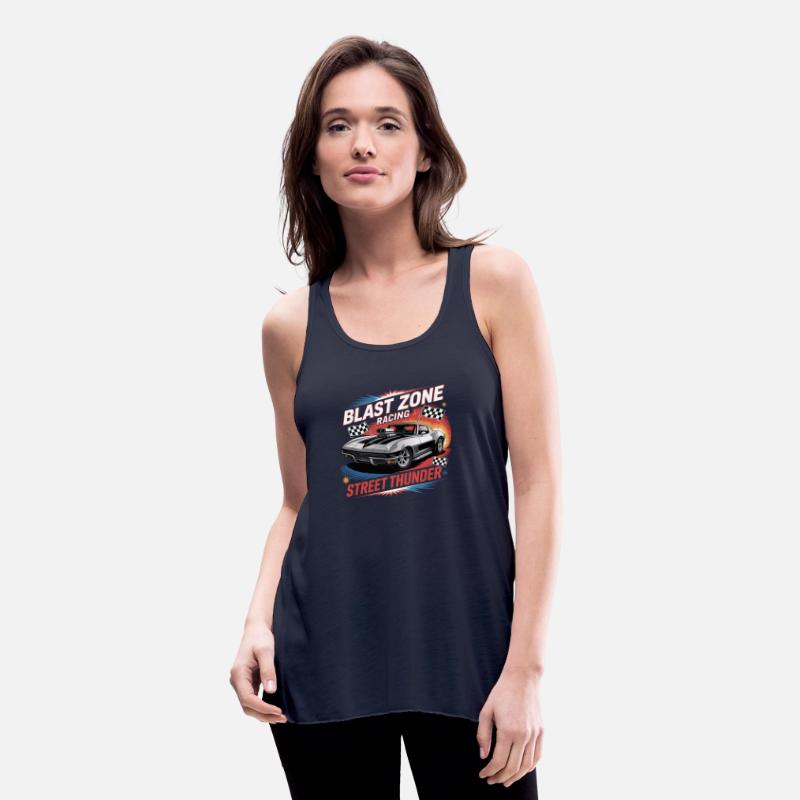 Corvette Drag Racing – Retro Muscle Car VectorTee