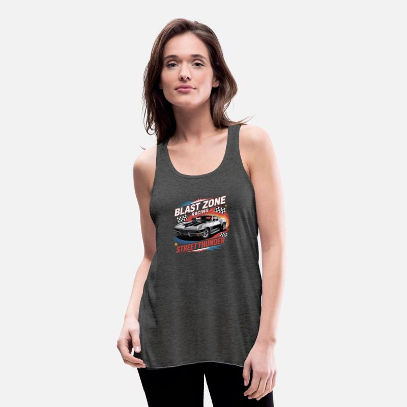 Corvette Drag Racing – Retro Muscle Car VectorTee