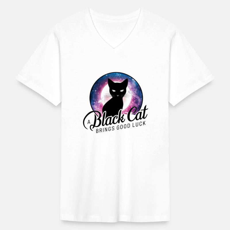 Cosmic Luck Black Cat Tee