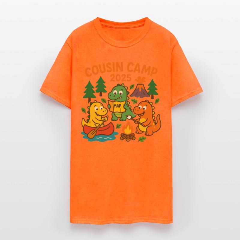 Cousin Camp 2025 Dinosaur Camping Adventure Family