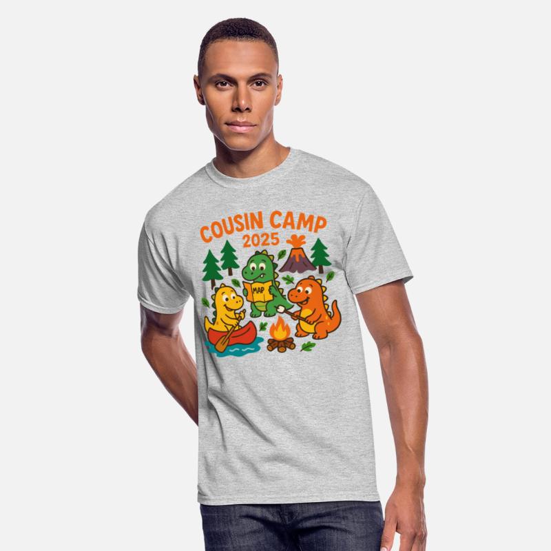 Cousin Camp 2025 Dinosaur Camping Adventure Family